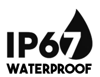 IP67 waterproof rated